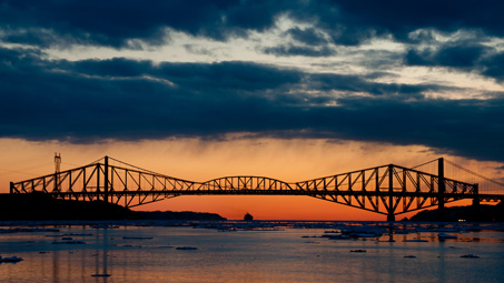 Le pont de Québec