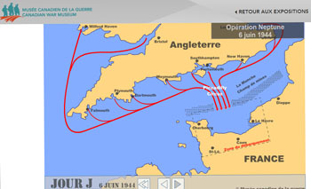 Le Canada et le débarquement de Normandie, le Jour J, 6 juin 1944