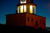 Halifax Citadel clock tower by Amber Phillips. Restored British masonry fort, 1828-56 in Halifax, Nova Scotia.