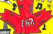 'Les Qualites des canadiens' par Jillian, 13 ans, Sydney River (Nouvelle-Écosse)