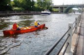 Canal Rideau par Rémi Vaillantcourt. Canal long de 202 km ouvert à la navigation; comporte 46 écluses Ottawa / Kingston, Ontario.