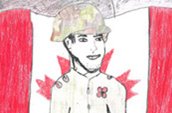 'Étre fier du Canada' par Elizabeth, 13 ans, Sydney (Nouvelle-Écosse)
