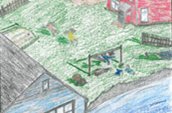 'Work and Play' by Eddy, age 13, St. John's, NL