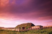 Lieu historique national de L'Anse aux Meadows. / Photo Parcs Canada