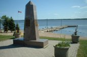 Town Beach, Lac du Bonnet, Manitoba. Photo credit: Twila Stamler