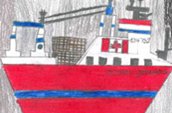 'The Ocean Prawns' by Kelly, age 10, Grand Bank, NL