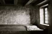 Fortress of Louisbourg by Janet Couper. Reconstruction of 18th-century French fortress in  Louisbourg, Nova Scotia.